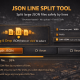 JSON Line Split Tool Online