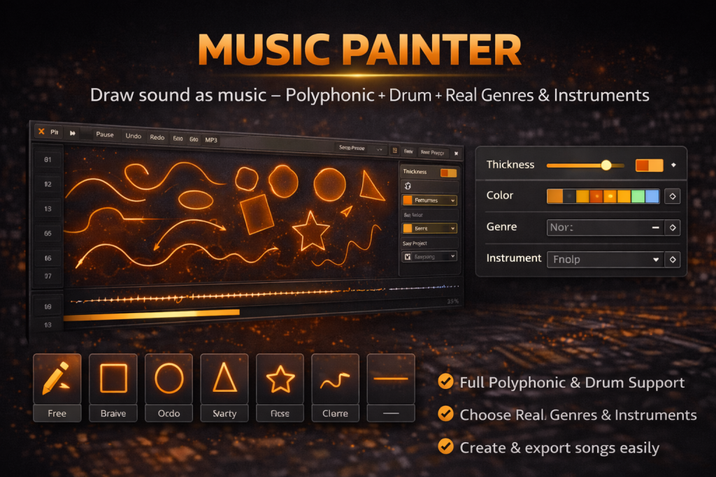 Music Painter Online