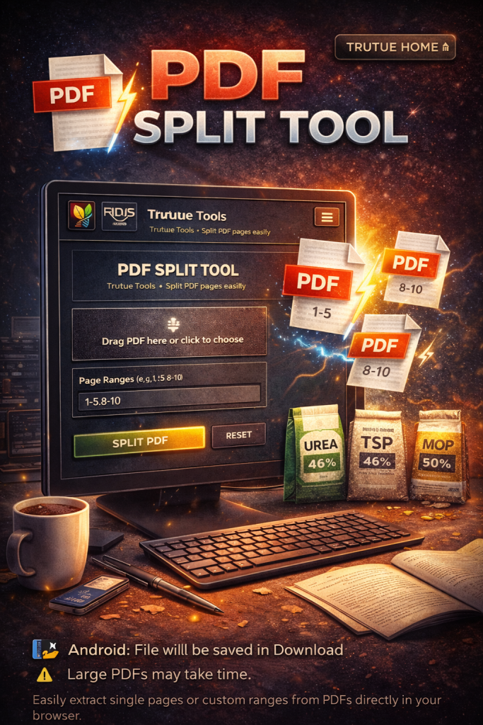 PDF Split Tool online